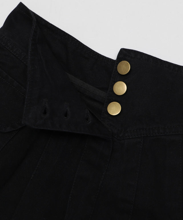 カーゴポケットプリーツスカパン