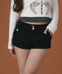 コーデュロイマイクロショートパンツ