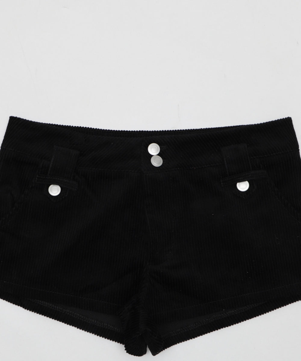 コーデュロイマイクロショートパンツ