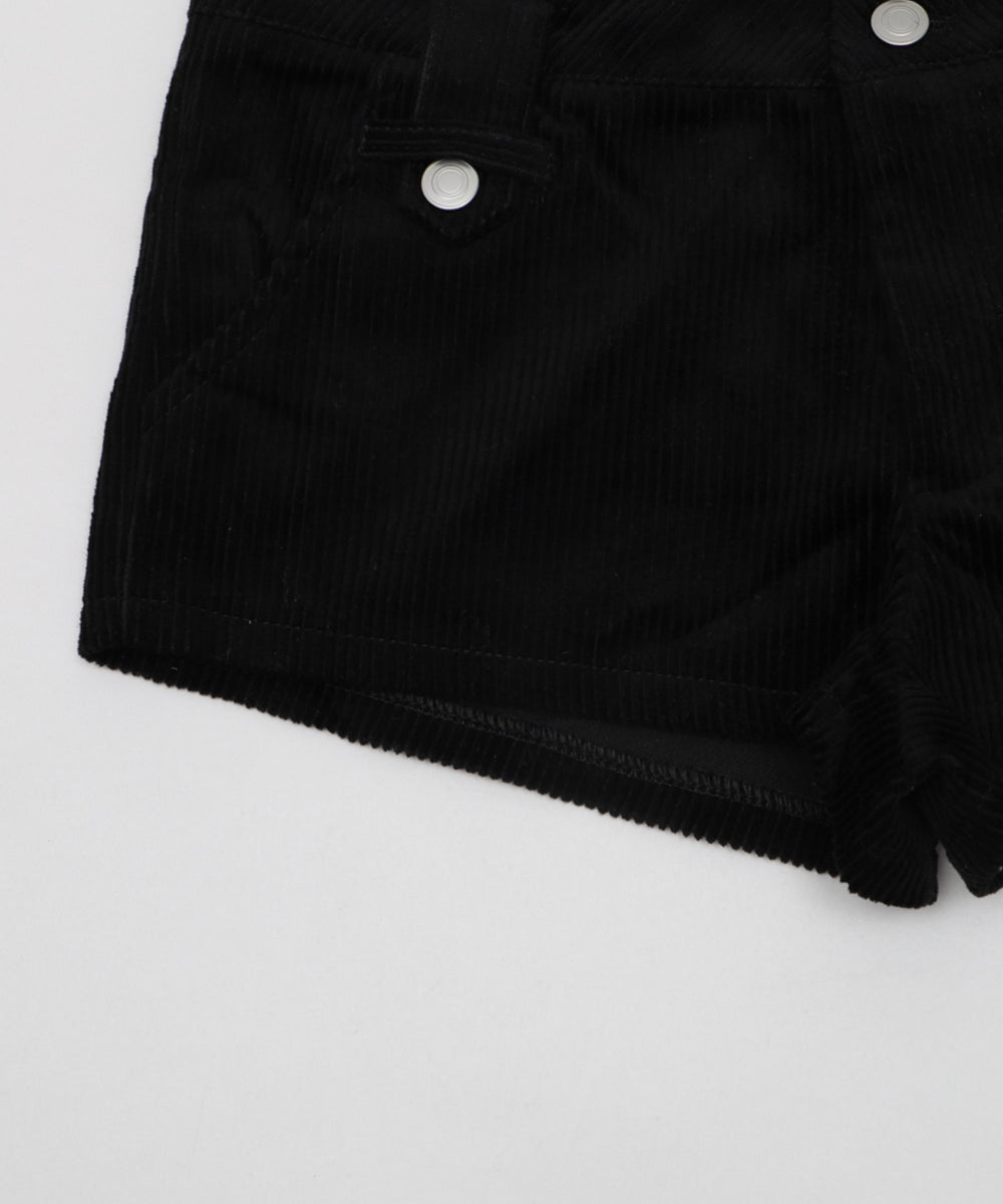 コーデュロイマイクロショートパンツ