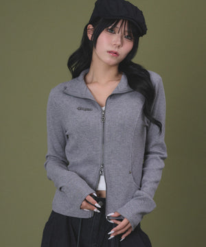 杢グレー モデル：160cm F着用