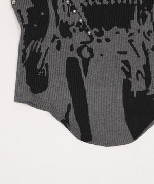 スタッズグラフィックタンク