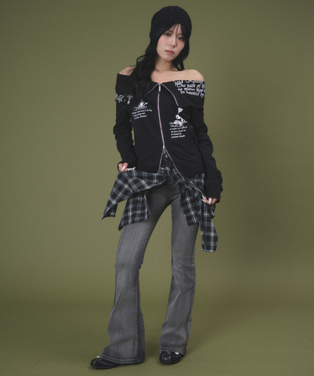 ブラック モデル：160cm F着用