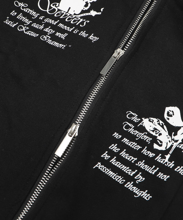 オフショルグラフィックスウェット