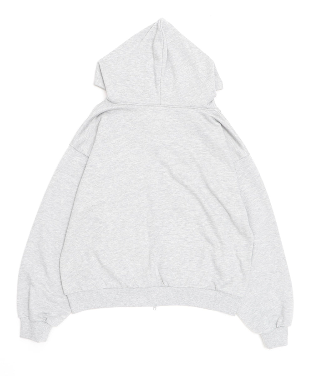 スタッズグラフィックZIPパーカー