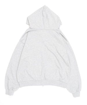 スタッズグラフィックZIPパーカー