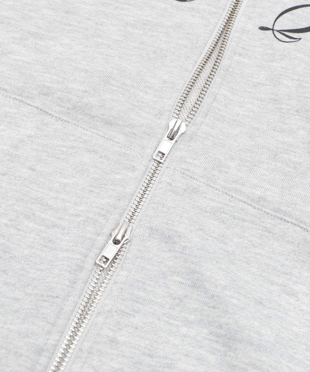 スタッズグラフィックZIPパーカー