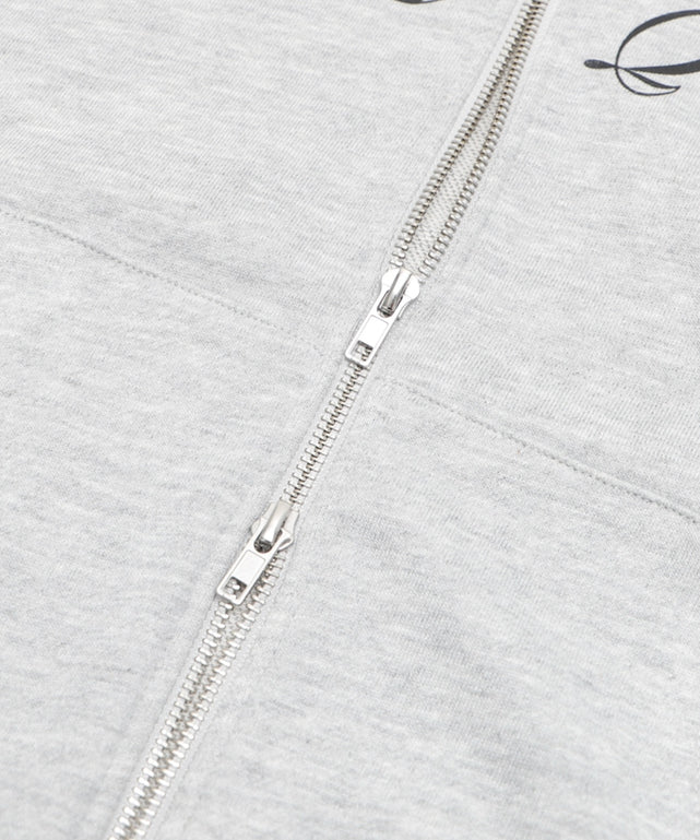 スタッズグラフィックZIPパーカー