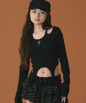 ブラック モデル：163cm F着用