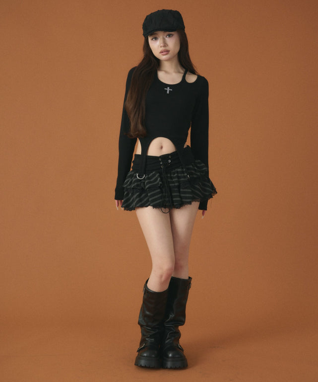 ブラック モデル：163cm F着用