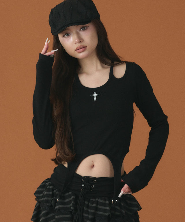 ブラック モデル：163cm F着用