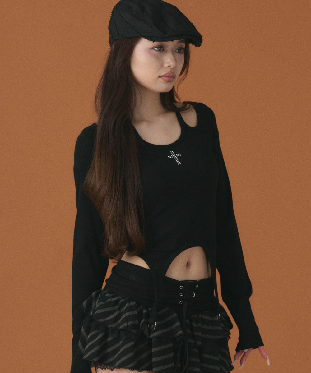 ブラック モデル：163cm F着用