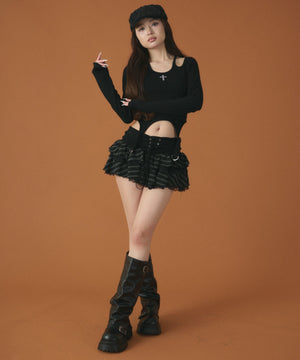 ブラック モデル：163cm F着用