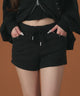 スタッズマイクロショートパンツ/ブラック モデル：163cm F着用