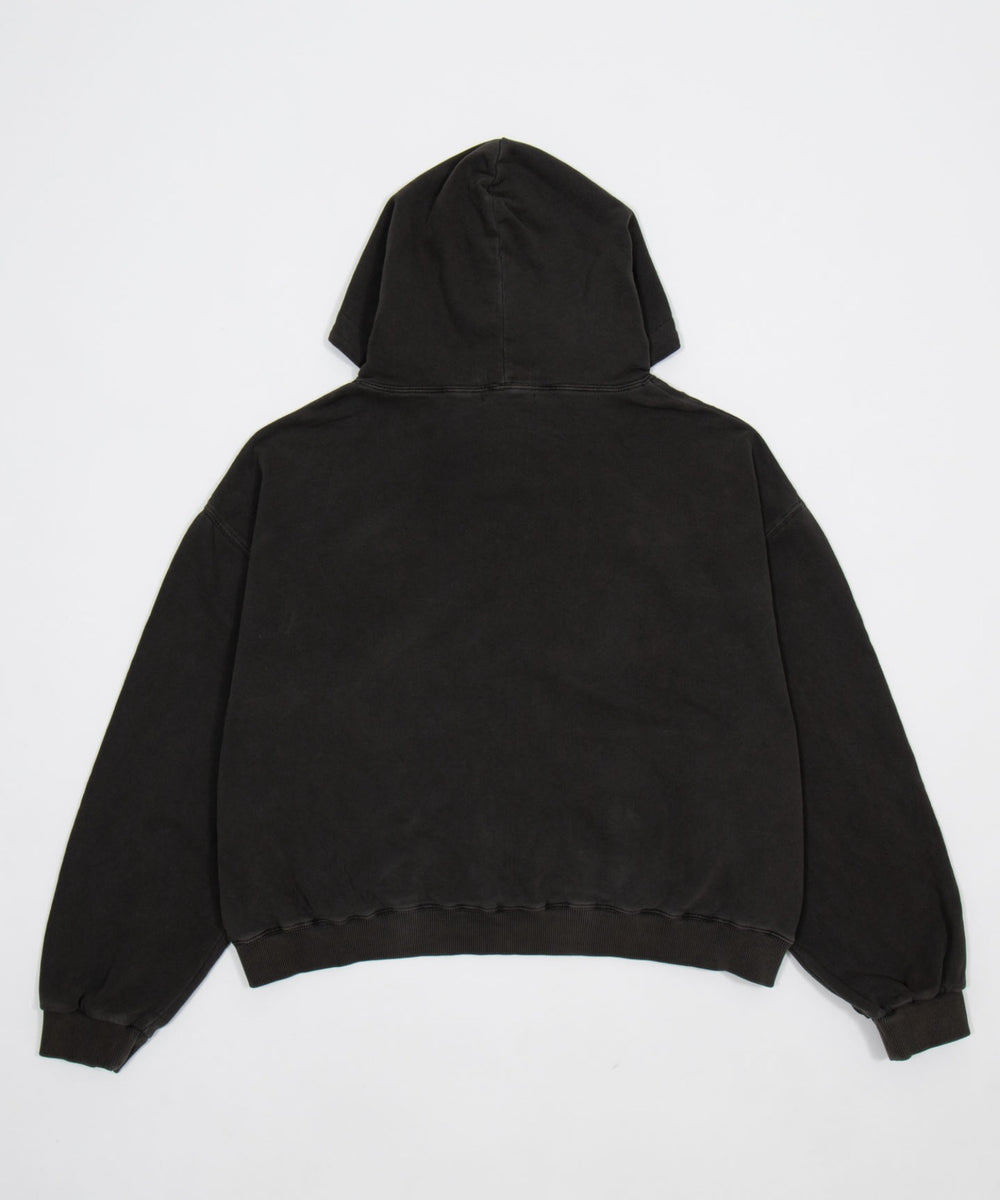 スタッズダブルジップパーカー