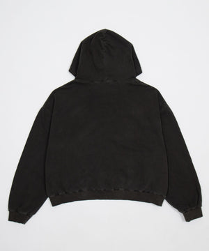 スタッズダブルジップパーカー