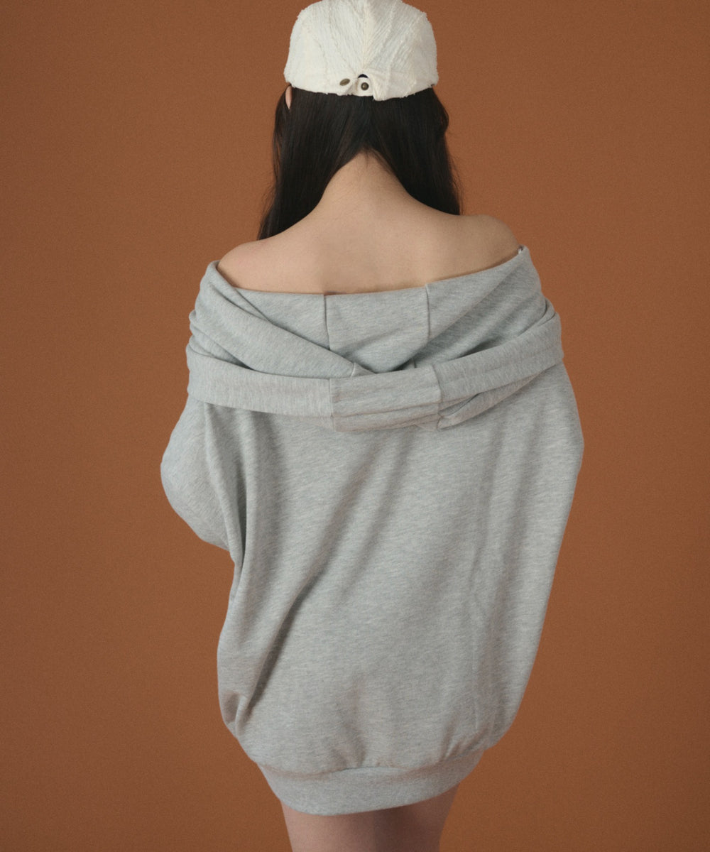 杢グレー モデル：163cm F着用