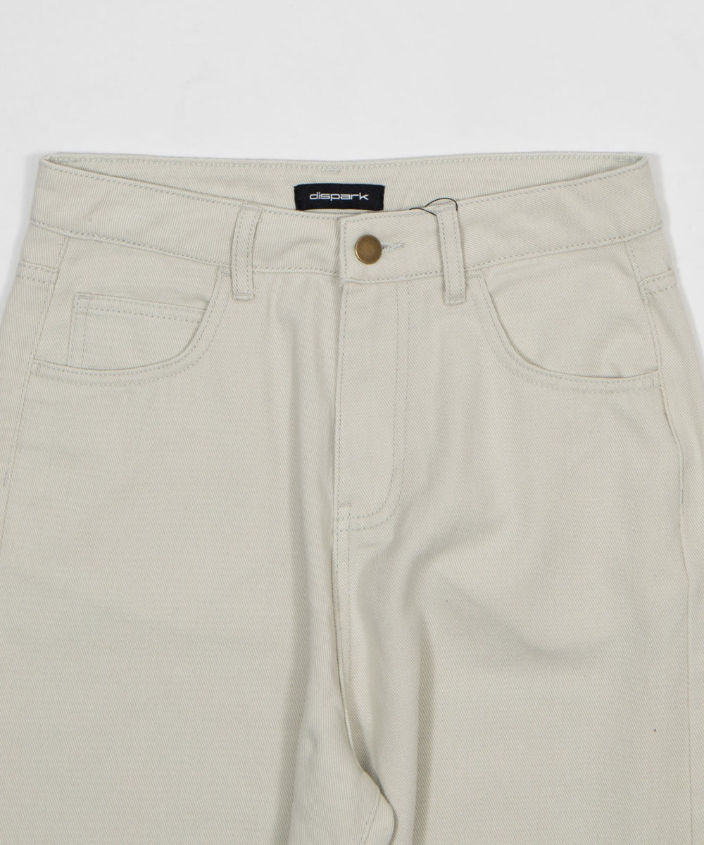 ウォッシュドワイドパンツ