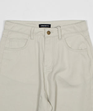 ウォッシュドワイドパンツ