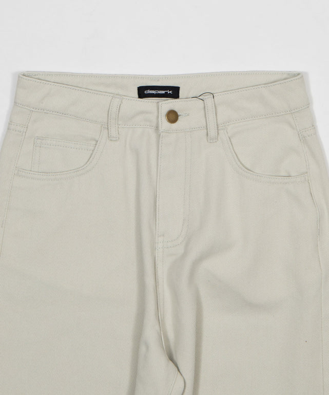 ウォッシュドワイドパンツ