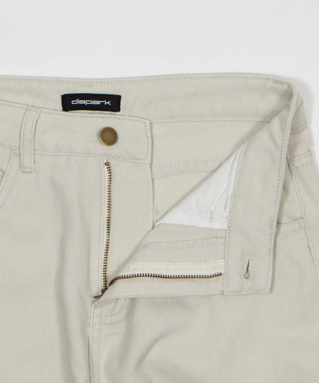 ウォッシュドワイドパンツ