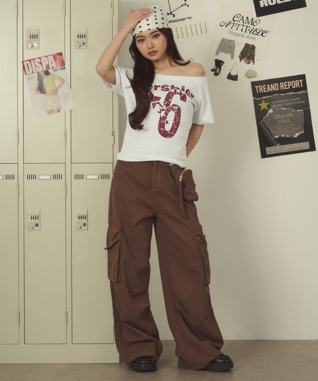 ブラウン モデル：163cm S着用