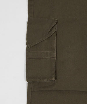 ポーチ付きウォッシュドカーゴパンツ