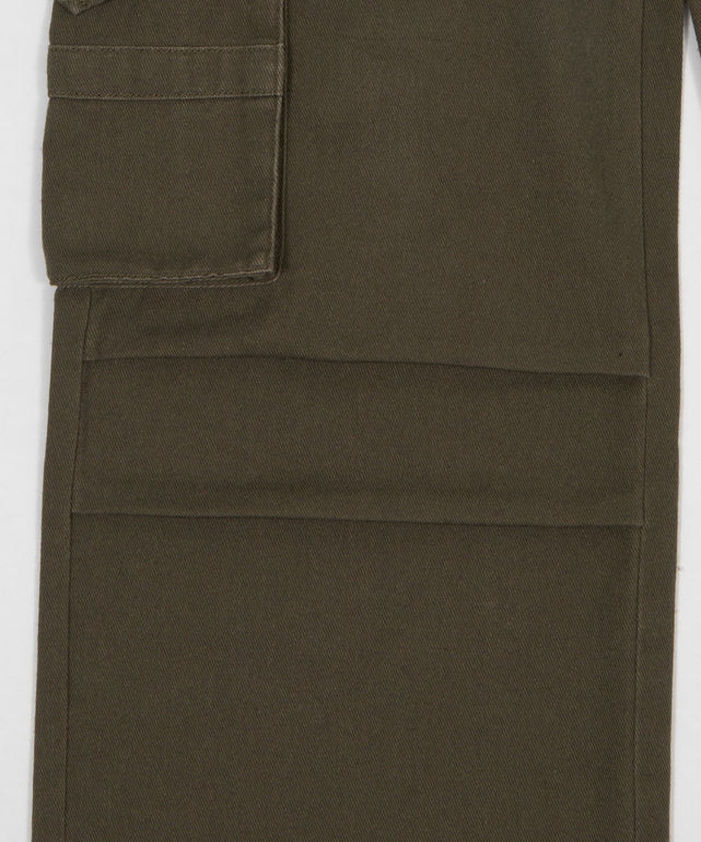 ポーチ付きウォッシュドカーゴパンツ