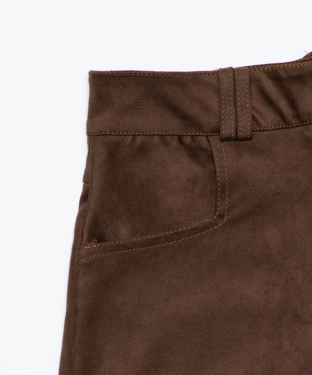 フェイクスエードマイクロパンツ