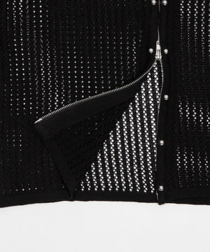 スタッズメッシュパーカー