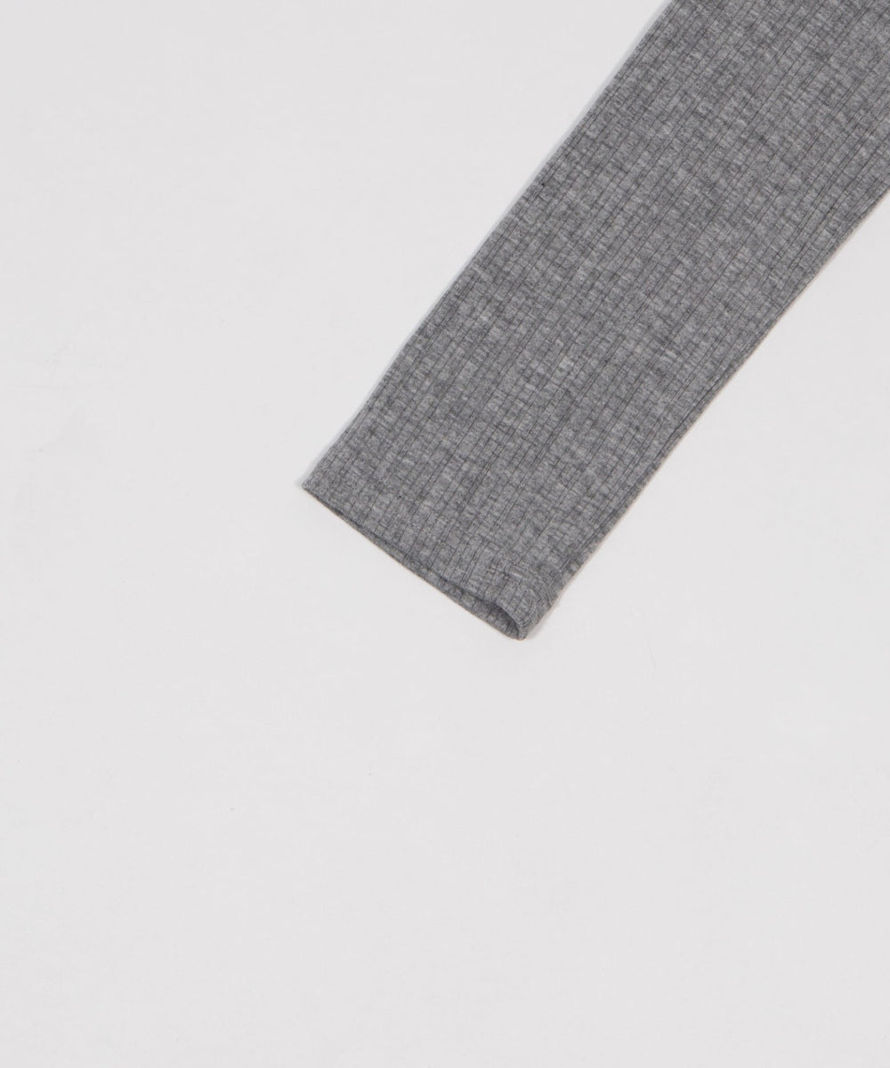 フェイクボタンオフショルトップ