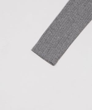 フェイクボタンオフショルトップ