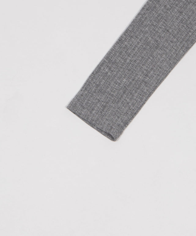 フェイクボタンオフショルトップ