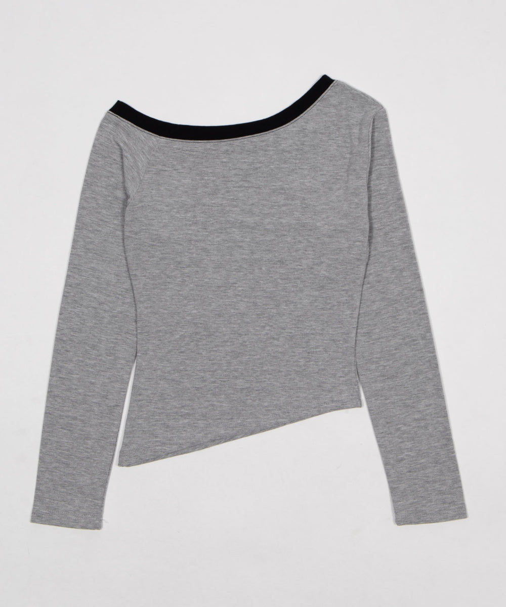 room404バイカラーロンT