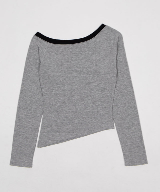 room404バイカラーロンT