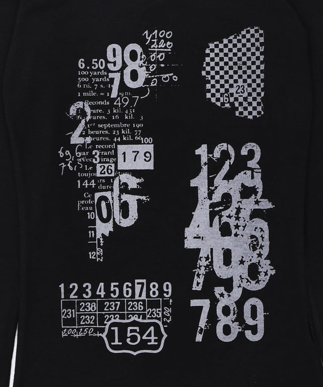 レースオフショルプリントップ