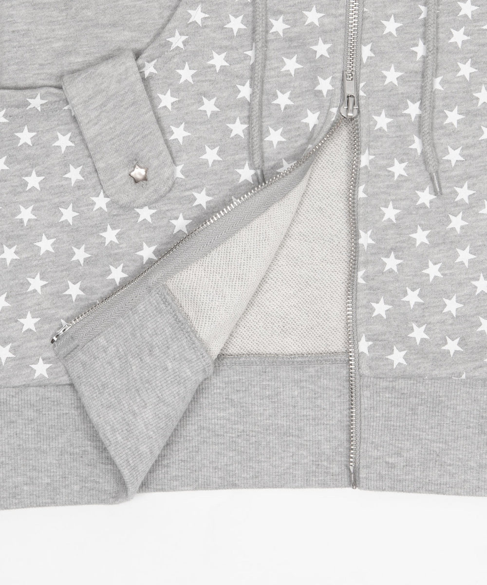 オールオーバースターSSジップパーカー