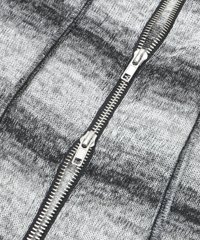 ボーダーグラデーションパーカー