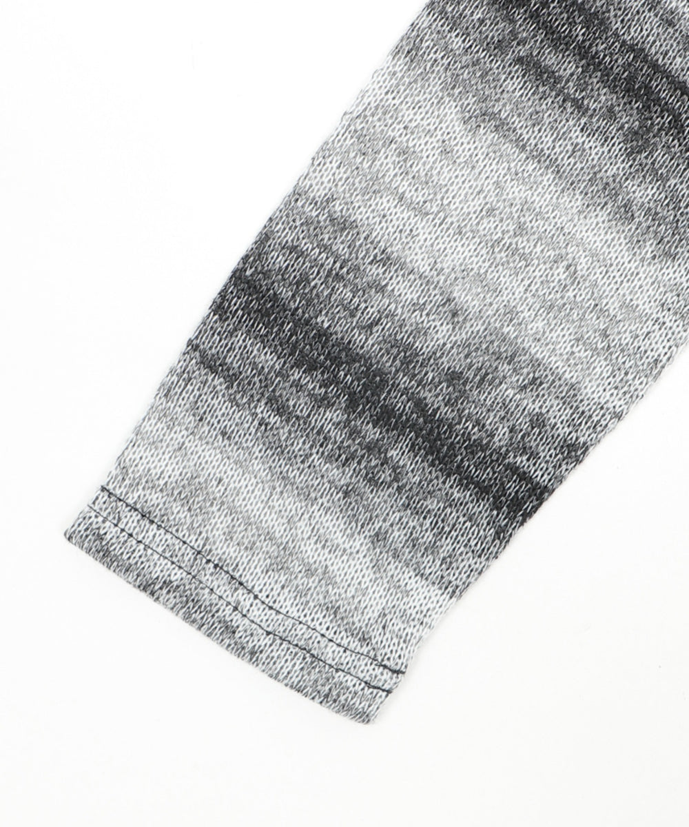 ボーダーグラデーションパーカー