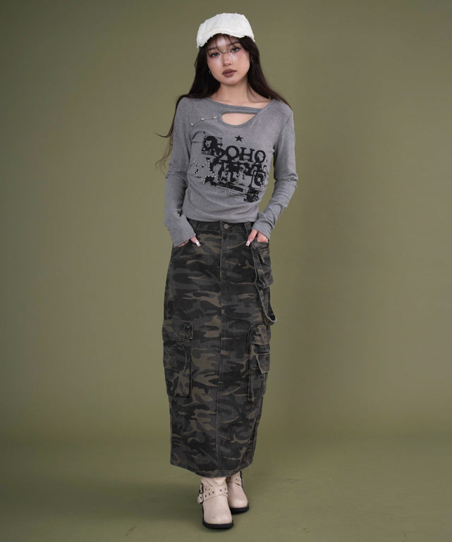 グレー モデル：163cm F着用