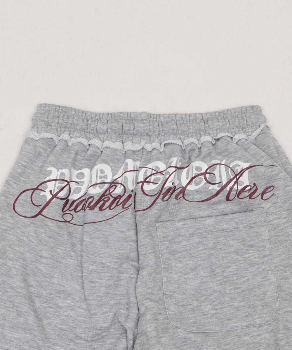 Y2Kプリントスウェットパンツ