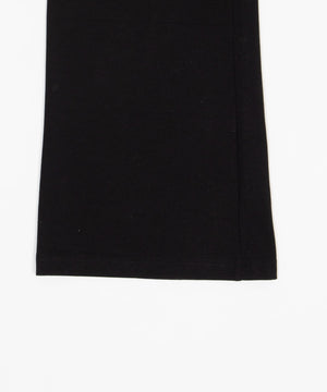 フェイクレイヤードフレアパンツ