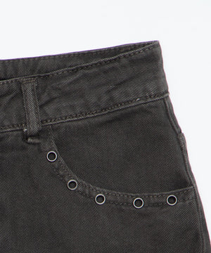 ハトメデザインカーゴミニスカパン