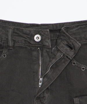 ハトメデザインカーゴミニスカパン