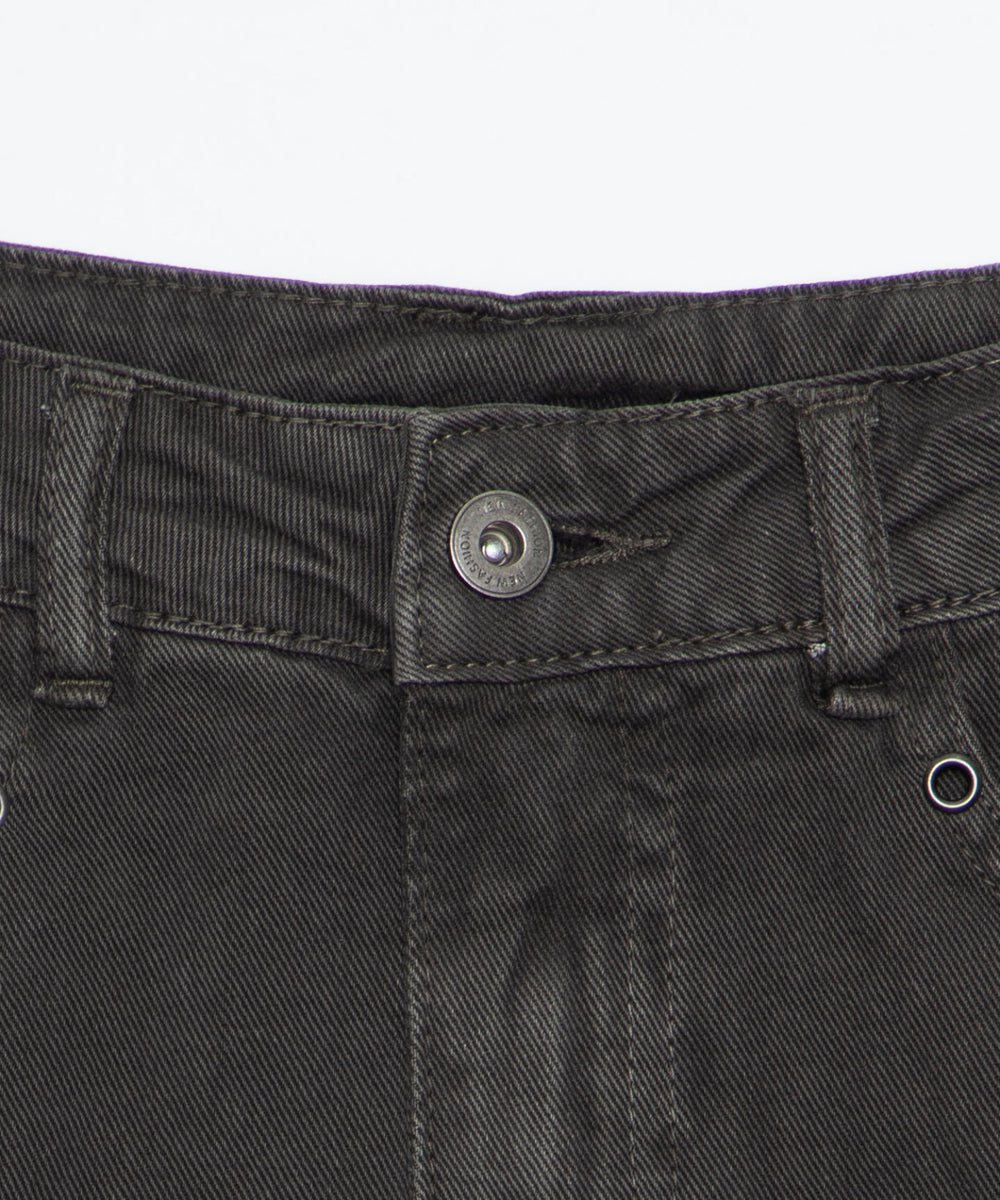 ハトメデザインカーゴミニスカパン