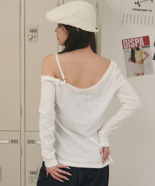 ホワイト モデル：163cm F着用