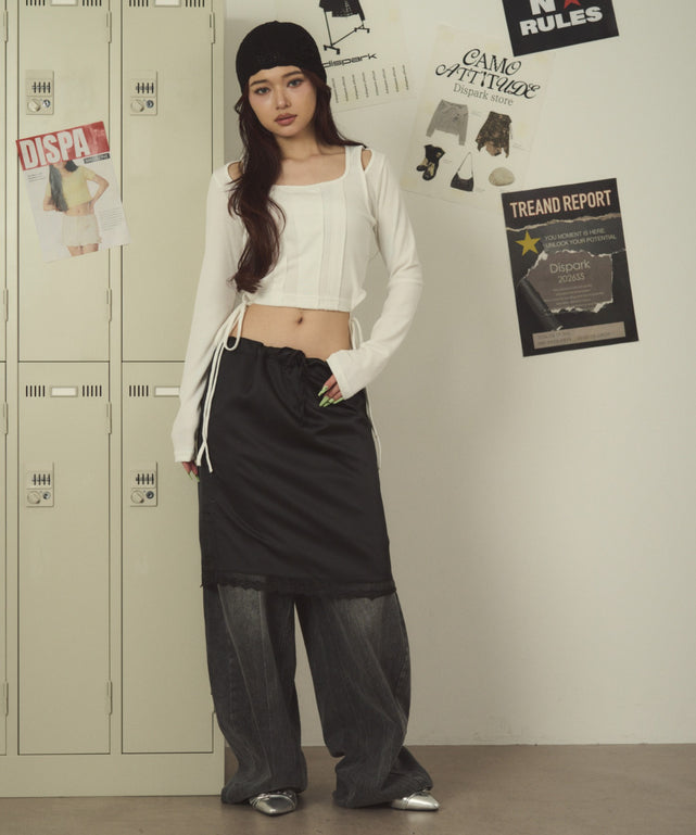 ブラック モデル：163cm F着用