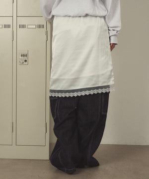 ホワイト モデル：163cm F着用