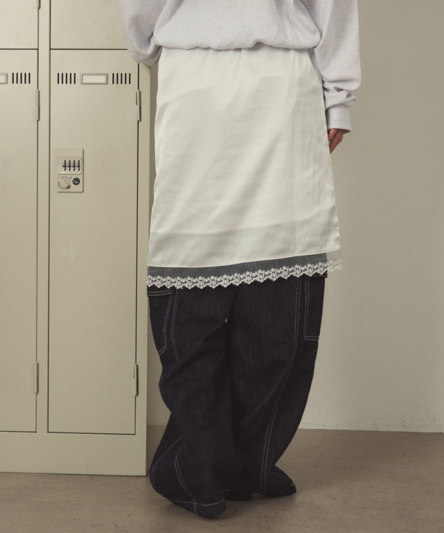 ホワイト モデル：163cm F着用