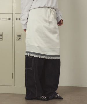 ホワイト モデル：163cm F着用